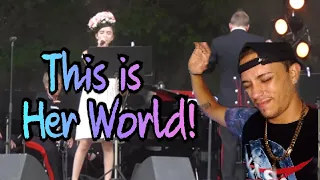 This is HER world!  Angelina Jordan "This is a man's world" REACTION