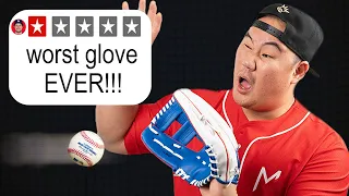 I Tested 1-Star Baseball Gloves