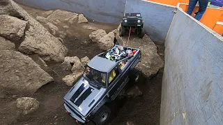 EP2 2/19/22 RC Event Rock crawling Competition practice Scale Trail / Axial Trx4 sport Rc4wd element