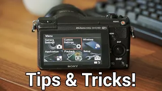 Sony a5100 - Settings You Might Not Know