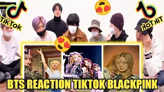 BTS REACTION TIKTOK BLACKPINK PART28 [FANMADE] 💗💜