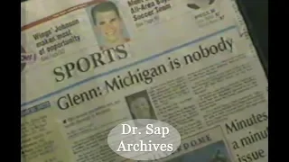 1995 Ohio State Michigan Pregame Newsclips