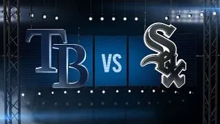 9/29/16: Rays outlast White Sox for 5-3 victory