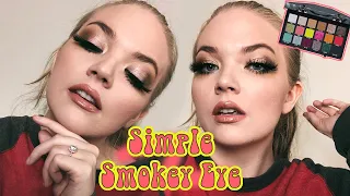 SMOKEY EYE FOR BEGINNERS - Everyday Makeup Tutorial (Shane Dawson x Jeffree Star Conspiracy Palette)