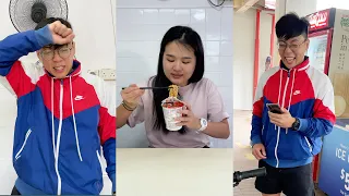 MINGWEIROCKS - Eating Girlfriend's NOODLES Be Like... #shorts