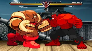 JUGGERNAUT vs RED HULK - Highest Level Incredible Epic Fight!