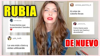 ACLARÉ MI CABELLO NUEVAMENTE! | RESPONDO TODAS SUS PREGUNTAS! | MODO MAYA