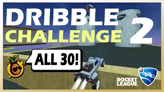 Owning ALL 30 levels of this challenge!!  | Dribble Overhaul 2 - Rocket League