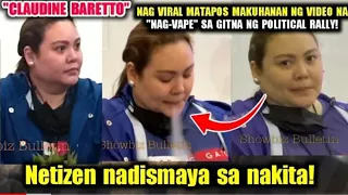 Claudine Barretto nagviral matapos makuhanan ng Video na nag-VAPE sa gitna ng political rally!