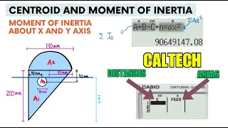 CALTECH - Centroid and Moment of Inertia