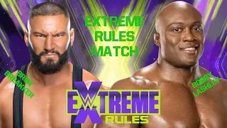 WWE 2K24 Dream Match Bron Breakker vs. Bobby Lashley: Extreme Rules 2024, Dream Match