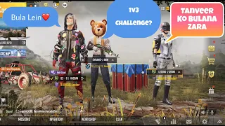 I JOINED RANDOM SQUAD AND THEY CHALLENGE ME 1v3 IN TDM ALL WEAPON | PUBG MOBILE