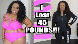 I Lost 45 POUNDS!!! My Weight Loss Journey (Before and After Pics)