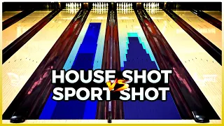 How is a Bowling House Shot Oil Condition Different than a Sport Shot?