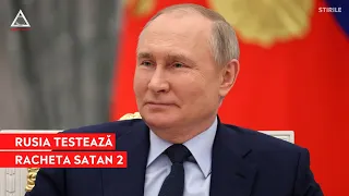 Putin amenință cu noua rachetă „Satan 2”