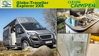 Globe-Traveller  Explorer 2XS - der etwas andere Campingbus für zwei Personen - Test | Clever Campen