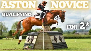 HE PREFERS BIGGER JUMPS - Our Second Novice - Qualifying for CCI2*S - Aston Eventing Vlog with Donut