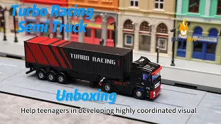 Turbo Racing C50 Semi Container Truck - FIRST LOOK!!