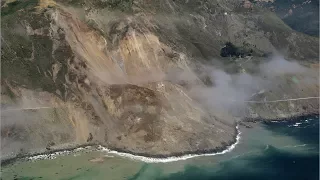 Major landslide closes part of California highway