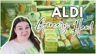 Getting Ready For Easter | WEEKLY ALDI HAUL | Meal Plan & Grocery Haul | MARCH 2024