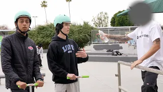 Beefing With Skateboarders!