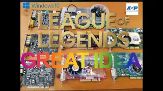 Windows 10 With an AGP GPU? League of Legends Running on Minimum Requirements? P4 in 2020? WCGW?