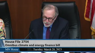 House Climate and Energy Finance and Policy Committee 3/28/23