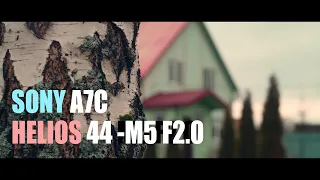 Sony A7C - Helios 44-M5, F2 0, test cinematic video.