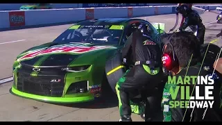 Chase Elliott suffers broken axle during pit stop |  Martinsville Speedway 2019