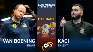 Shane VAN BOENING vs Eklent KACI ▸ 2023 Las Vegas Open