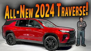 The 2024 Chevrolet Traverse Is Finally Exciting! Seriously! | 2024 Traverse First Look