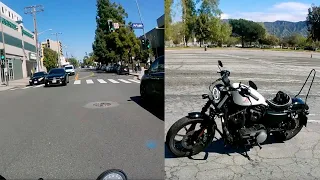 24 Feet U-Turn Box vs Street Real Demonstration | Motorcycle Training