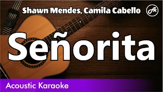 Shawn Mendes, Camila Cabello - Señorita (SLOW karaoke acoustic)