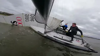 Pre Start Double Tack Gone Wrong - @RS600Sailing Pre-Season Training 2024