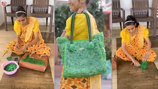 Plastic Bottle Purse Making || Latest Fashion || Best Out of Waste Ideas || DIY
