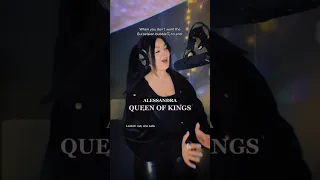 Queen of Kings👑 #singing #cover #eurovision #queenofkings #alessandra #cover #thevoice #vocals #pop