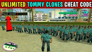 GTA Vice City Tommy Clones Cheat Code | GTA Vice City Player Cloned Cheat Code | SHAKEEL GTA