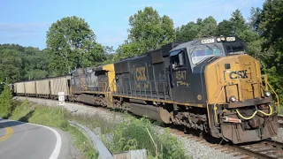 Trains in Western Pennsylvania, Maryland, and West Virginia; including CSX 9-1-1 and many EMDs!