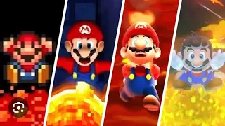 Evolution of Mario Dying in Lava (1985-2021)