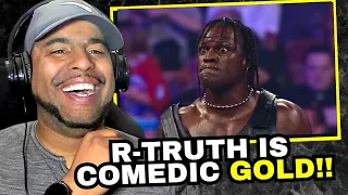 9 Minutes of R-Truth Making Wrestlers Laugh - REACTION!!