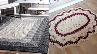 most demanding and trendy crochet floor rug designs and pattern with new ideas