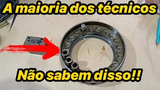 MOTOR DE GIRO DA ESCAVADEIRA PARTE 1