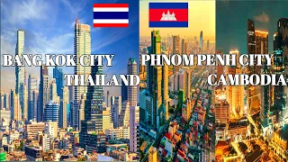 Bangkok City Thailand | Phnom Penh City Cambodia