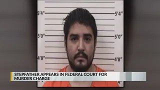 Stepfather of Renezmae Calzada appears in federal court for murder charge