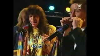 Aerosmith with Ray Cokes - Blues Jam (London 1993)