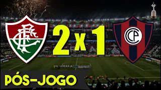 🖥️PÓS-JOGO |🇧🇷FLUMINENSE 2x1 CERRO PORTEÑO🇵🇾| DIRETO DO MARACANÃ | LIBERTADORES 2024