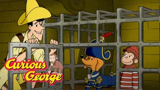 George The Pirate 🐵Curious George 🐵Videos for Kids