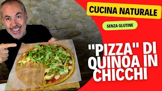Great - Gluten-free "Pizza" with quinoa grains (recipes by Dr. Mozzi)