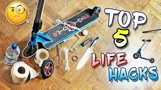 TOP 5 EASY SCOOTER LIFE HACKS!