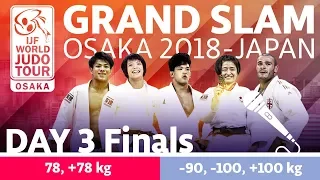 Judo Grand-Slam Osaka 2018: Day 3 - Final Block